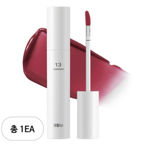 삐아 글로우 립틴트, 13 마룬 보틀, 3.2g, 1개