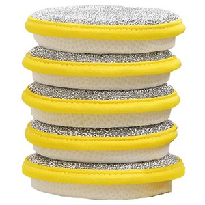 Shibaoke 양면 설거지 스펀지 수세미, 5개입, 1개