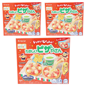 팝핀쿠킨 즐거운 피자 가게 만들기세트 23g, 23g, 3개