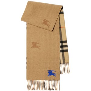 버버리 리버서블 체크 캐시미어 스카프