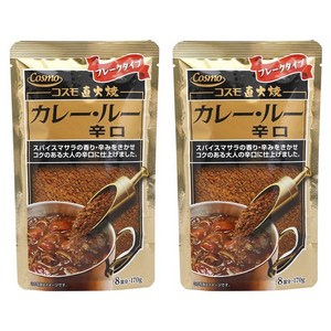 Cosmo 직화로 구운 카레 루 매운맛 과립형, 170g, 2개