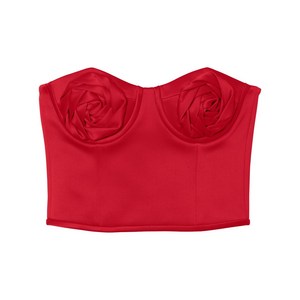 마크제이콥스 더 더체스 새틴 로즈 코르셋, 레드계열, US 0