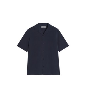 메종키츠네 반소매 버튼 셔츠, 블루계열, Standard S(KR 95)