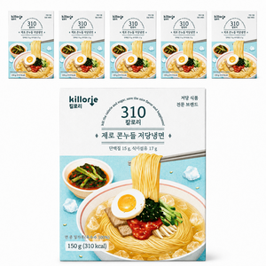 킬로리 제로콘누들 저당 냉면, 6개