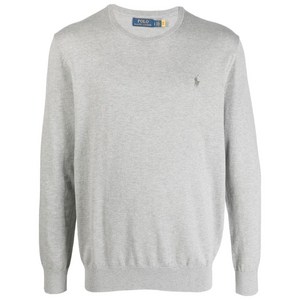 폴로랄프로렌 로고 자수 코튼 캐시미어 스웨터