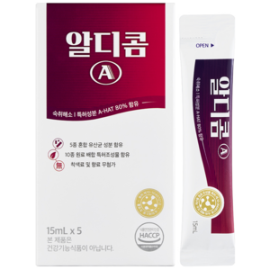 공식 숙취해소제 알디콤A 액상스틱형 5포입, 75ml, 1개
