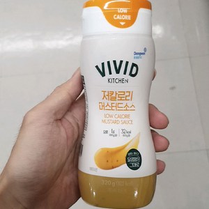 비비드키친 저칼로리 머스터드소스, 320g, 1개