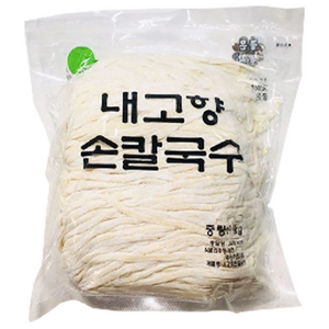 (내고향) 손칼국수1kg 칼국수면 생칼국수 수타칼국수, 1kg, 1개