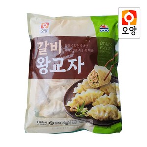 판매자 햇살누리 상품 갈비 왕교자 만두, 1개, 1kg