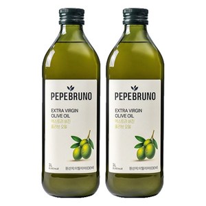 페페브루노 엑스트라버진 올리브오일, 1L, 2개