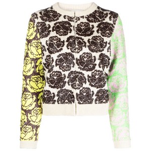 토리 버치 플로럴 모티프 집업 가디건