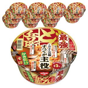 닛신 타치 돈베이 덴푸라 소바 일본 컵라면 100g 12개