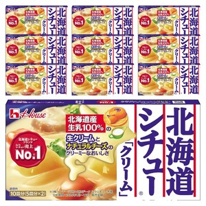 하우스 식품 홋카이도 스튜 크림 180g 10개, 180g, 10개