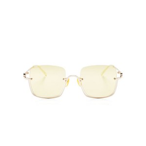 구찌 스퀘어 프레임 미러 렌즈 선글라스