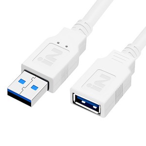인네트워크 VW-1 피복 풀몰딩 USB3.0 연장 케이블 화이트