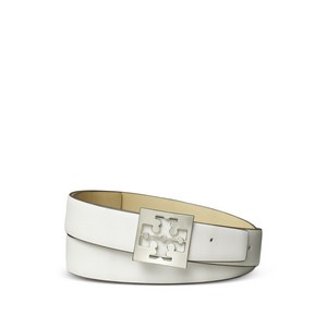 토리 버치 로고 버클 벨트, XS(KR 700), 화이트계열