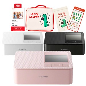 캐논 SELPHY CP1500 Wi-Fi 포토프린터 RP-108 인화지108매 조구만 굿즈 패키지