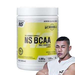 NS BCAA 레몬맛 아미노산 보충제, 400g, 1개