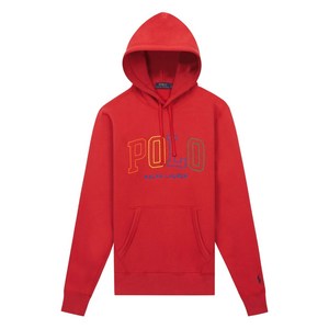 폴로랄프로렌 로고 디테일 코튼 후디, 레드계열, Standard M(KR 100)