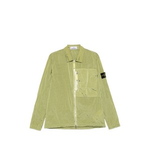 스톤 아일랜드 집업 오버셔츠 재킷, 그린계열, Standard M(KR 95)