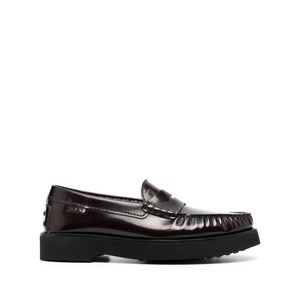 토즈 페니 슬롯 가죽 로퍼, UK 6.5(KR 255), 레드계열