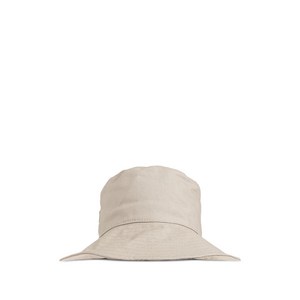 엠포리오아르마니 로고 장식 여름 모자, cm 57, 베이지계열