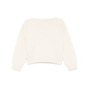 셀린느 트리오페 자카드 스웨터, 베이지계열, L(KR 77)