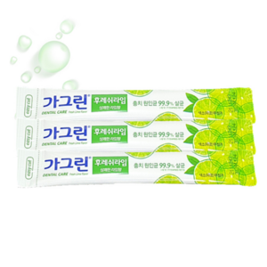 가그린 상쾌한 라임향 일회용 스틱 구강세정제, 10ml, 60개