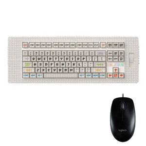 멜긱 레고 블록 커스터마이징 기계식 블루투스 키보드