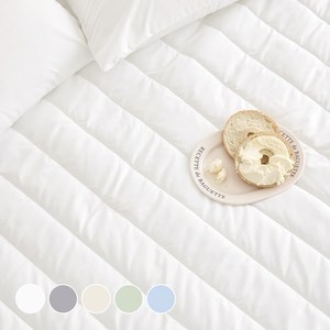 디오프 알러지케어 누빔 침대패드 고정밴드형