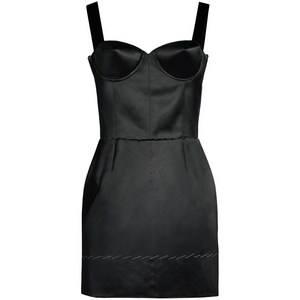 메종 마르지엘라 워크 인 프로그레스 미니 드레스, 블랙계열, Italy 40(KR 55)