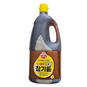 오뚜기옛날 오쉐프 참기름, 1.8L, 1개