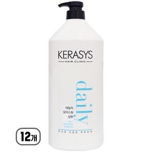 케라시스 데일리 모이스춰 샴푸 프루티 앤 플로럴 머스크향, 12개, 1.5L