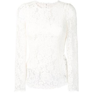 돌체앤가바나 플로럴 레이스 탑, 화이트계열, Italy 48(KR 77)