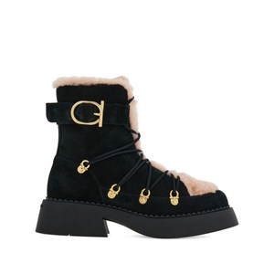 페라가모 패널 트레킹 부츠, US width 7C, 블랙계열