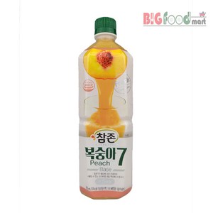 참존 복숭아원액 835ml, 1개