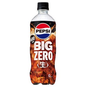 일본 산토리 펩시 생 콜라 빅 제로, 600ml, 1개