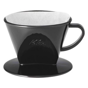 칼리타 플라스틱제 커피 핸드 드리퍼 2-4인용 102-KP 블랙, 0ml, 1개