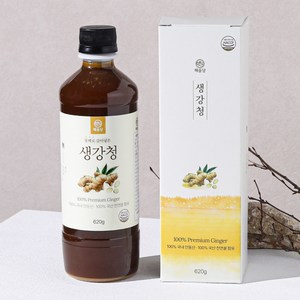 국산 100% 해솔당 통째로 갈아넣은 안동 생강청 천연꿀 함유