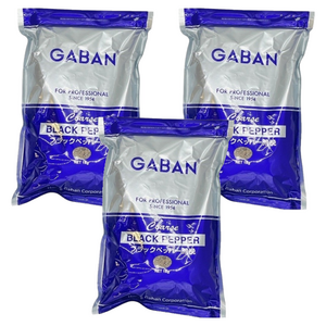 가반 포 프로페셔널 블랙 페퍼 굵은입자 백, 1kg, 3개