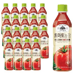 가야농장 토마토 주스, 500ml, 20개