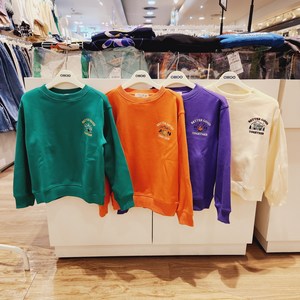 오후 NC엑스코점 23F/W 남여공용 편하게 입기좋은 융기모 깔끔한 컬러 맨투맨 아동 티셔츠 OHMA23N02