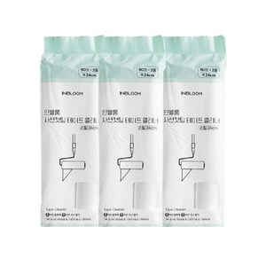 인블룸 사선컷팅 테이프 클리너 대형 24cm 리필 6개, 1세트