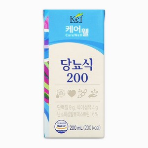 케어웰 당뇨식 200 (200ml x 60팩), 200ml, 60개