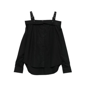 디올 오프 숄더 블라우스