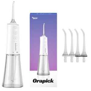 오라픽 구강세정기 물치실 휴대용 치간세척기 무선 충전형 IPX7방수등급 워터칫솔