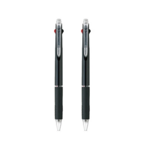 제트스트림 3색 볼펜 0.5mm SXE3-404-05, 블랙, 2개