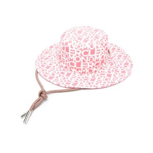몽클레르 로고 프린트 여름 모자, S(KR 580), 핑크계열+화이트계열