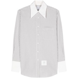 톰 브라운 스트라이프 셔츠, 화이트계열+그레이계열, Italy 42(KR 66)