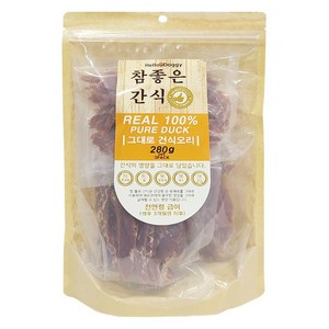 헬로도기 반려동물 참좋은 간식 300g, 건식오리, 3개